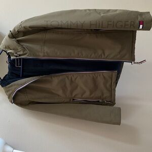 Tommy Hilfiger Green Windbreaker Jacket